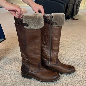 Frye Fur Lined Winter Boots